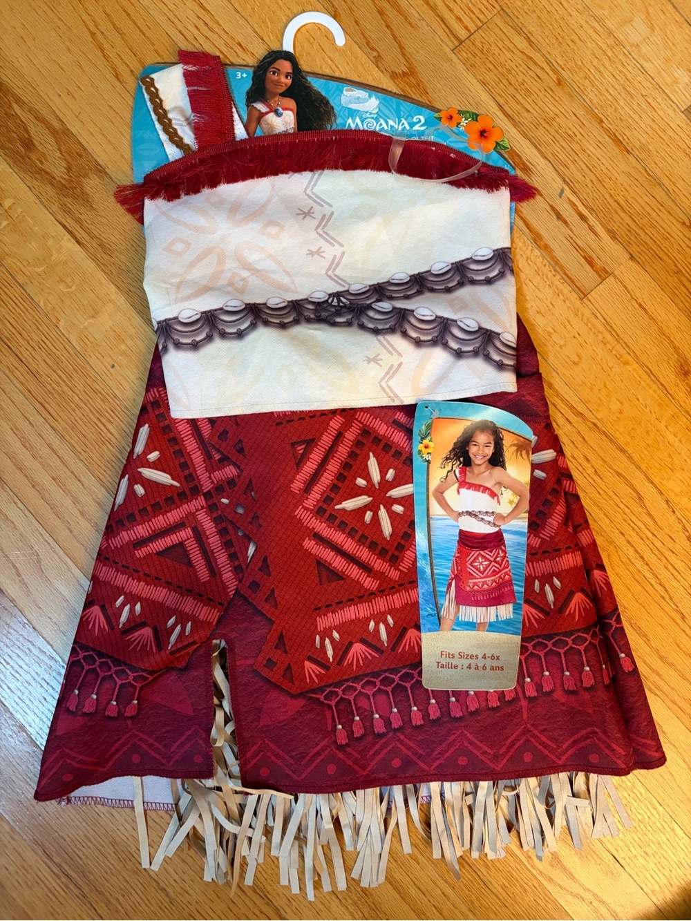Disney's Moana 2 Moana Adventure Outfit NEW 4-6X